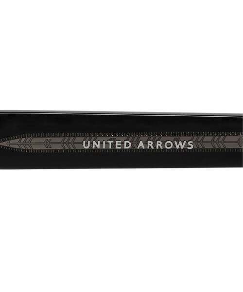 UNITED ARROWS（ユナイテッドアローズ）の「Zoff｜UNITED ARROWS ユナイテッドアローズ オーバル型 サングラス｜カラーレンズ 太縁フレーム おしゃれ 紫外線対策 UVカット 男女兼用 メンズ レディース 男性用 女性用 ユニセックス（サングラス・レディース・ブラウン/ブラック/ブラック系その他・FREE）」の8枚目の写真