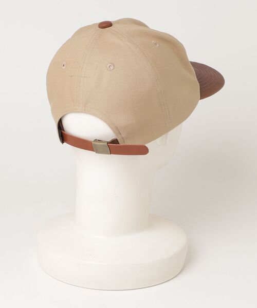 schott（ショット）の「ＳＣＨーＷＡＰＰＥＮ　６Ｐ　ＣＡＰ（キャップ・メンズ・ブラウン/ブラック・F）」の4枚目の写真