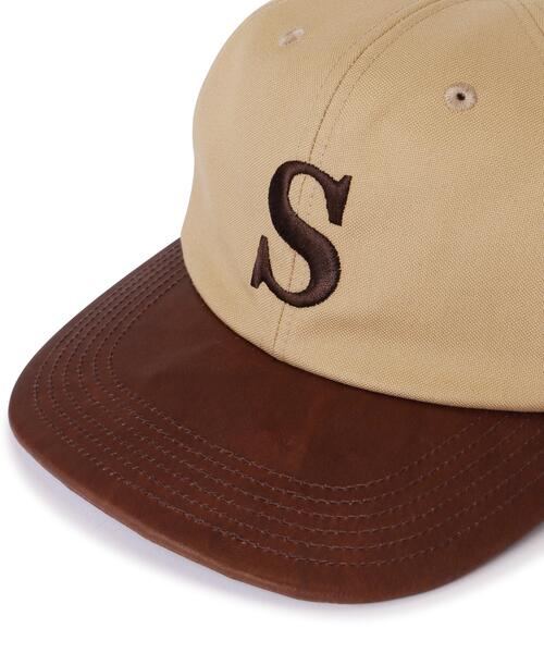 schott（ショット）の「Schott/ショット/WAPPEN 6P CAP/ワッペン シックスパネル キャップ（キャップ・メンズ・ブラウン/ブラック・F）」の6枚目の写真