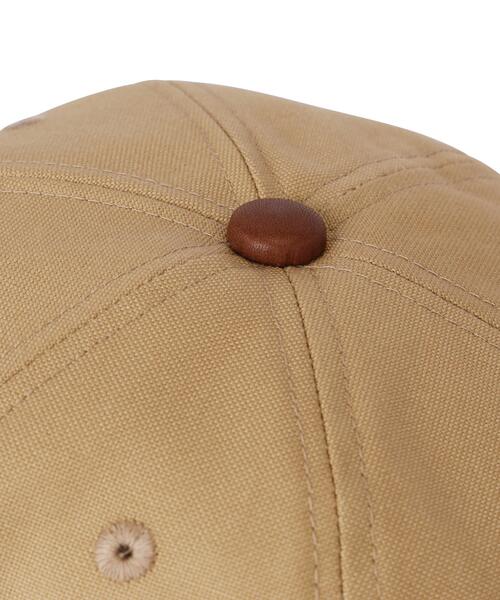 schott（ショット）の「Schott/ショット/WAPPEN 6P CAP/ワッペン シックスパネル キャップ（キャップ・メンズ・ブラウン/ブラック・F）」の7枚目の写真
