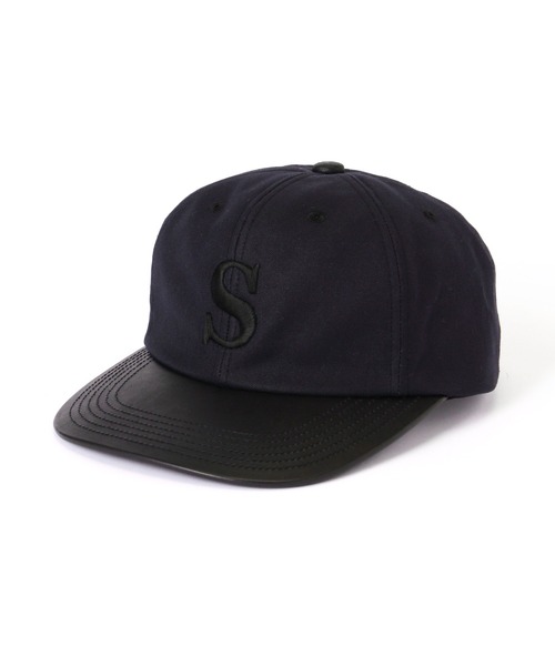 schott（ショット）の「Schott/ショット/WAPPEN 6P CAP/ワッペン シックスパネル キャップ（キャップ・メンズ・ブラウン/ブラック・F）」の2枚目の写真