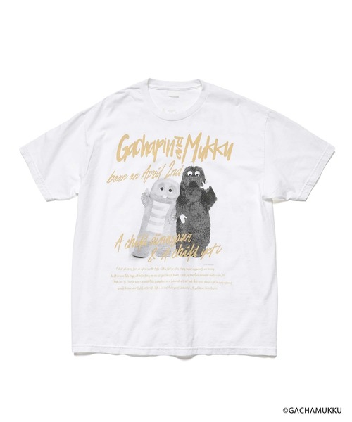 ZOZOVILLA(ゾゾヴィラ)の「GACHAPIN MUKKU Tee 3(Tシャツ/カットソー・メンズ・ホワイト・XL/L/M/S)」の1枚目の写真