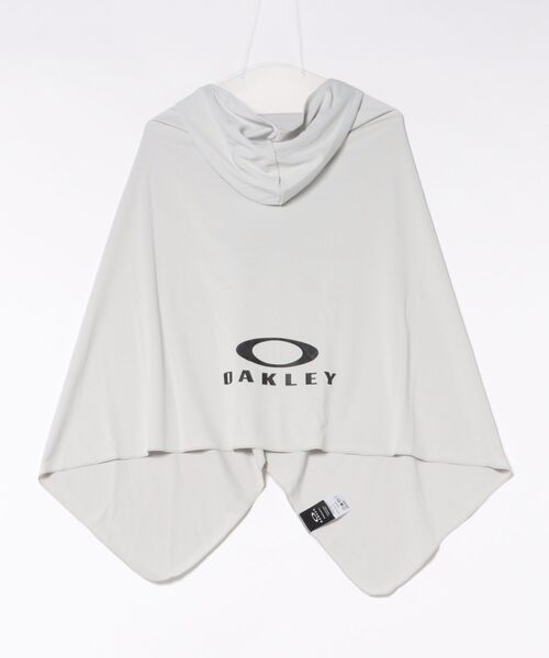 OAKLEY(オークリー)の「OAKLEY/オークリー ポンチョ 遮光 熱中症対策 FOS902414(ポンチョ・メンズ・ネイビー/ライトグレー・FREE)」の4枚目の写真