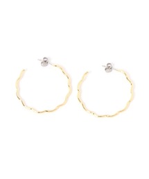 studio CLIP | 【daily CLIP】ソフトウェーブピアス(ピアス（両耳用）)