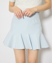 【森香澄さん着用】サーキュラーフレアジャストウエストスカート 春服 夏服