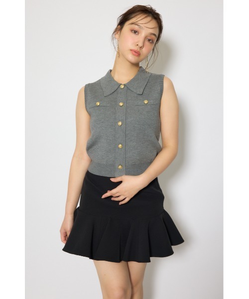 rienda(リエンダ)の「【森香澄さん着用】サーキュラーフレアジャストウエストスカート 春服 夏服(スカート・レディース・ブラック/ホワイト/ライトブルー・SMALL/X-SMALL/MEDIUM)」の20枚目の写真