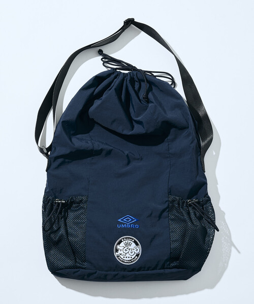 【新品未使用】UMBRO × Aooo ナイロン ショルダーバッグ ネイビー UMBRO（アンブロ）の「UMBRO/アンブロ UMBRO × Aooo ナイロン