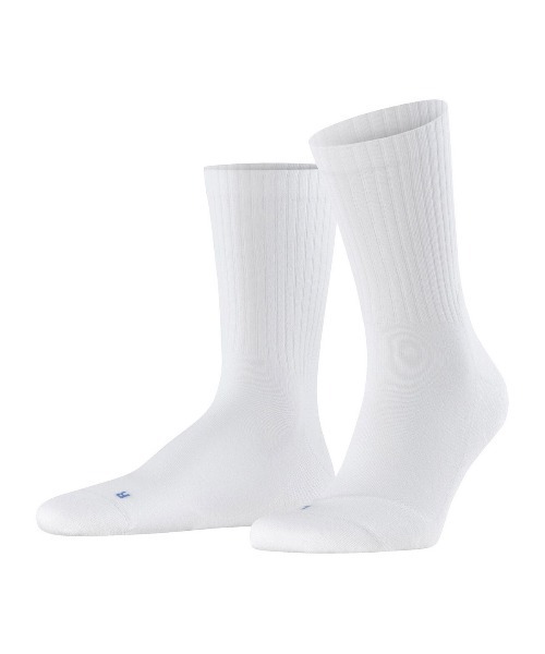 Kinetics(キネティクス)の「FALKE Run Rib Crew Unisex Socks(ファルケ ラン リブ クルー ユニセックス ソックス)(ソックス/靴下・レディース・ホワイト/ブラック・24cm/26cm)」の2枚目の写真