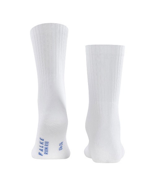 Kinetics(キネティクス)の「FALKE Run Rib Crew Unisex Socks(ファルケ ラン リブ クルー ユニセックス ソックス)(ソックス/靴下・レディース・ホワイト/ブラック・24cm/26cm)」の4枚目の写真