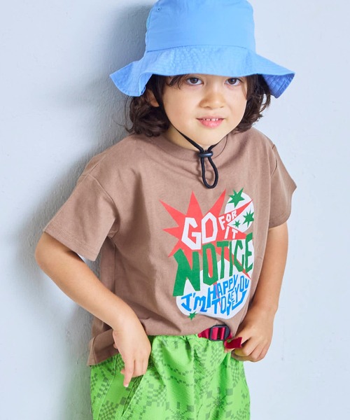 Life Support Products(ライフサポートプロダクツ)の「【プチプラ】S/SプリントTシャツ(Tシャツ/カットソー・キッズ・レッド/ライトブルー/グリーン/杢グレー/チャコール/ブラウン/イエロー/ピンク/ラベンダー/オフホワイト・110/100/95/80/90/150/140/130/120)」の15枚目の写真