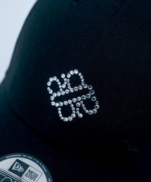 ROYAL PARTY(ロイヤルパーティー)の「【NEW ERA】9FORTYラインストーンフロントロゴキャップ(キャップ・レディース・ベージュ/ブラック・FREE)」の7枚目の写真