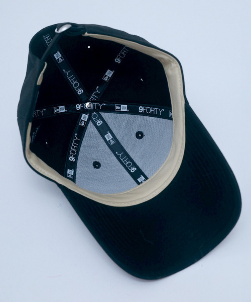 ROYAL PARTY(ロイヤルパーティー)の「【NEW ERA】9FORTYラインストーンフロントロゴキャップ(キャップ・レディース・ベージュ/ブラック・FREE)」の8枚目の写真