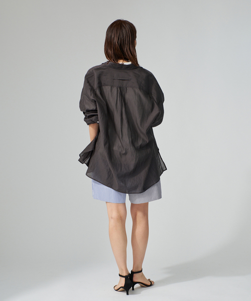 VERMEIL par iena(ヴェルメイユパーイエナ)の「Stripe ショートパンツ(その他パンツ・レディース・ブルー・38/36)」の14枚目の写真