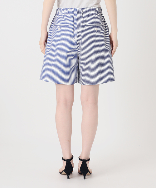 VERMEIL par iena(ヴェルメイユパーイエナ)の「Stripe ショートパンツ(その他パンツ・レディース・ブルー・38/36)」の4枚目の写真