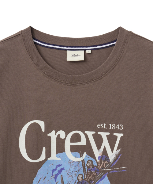 YALE(イェール)の「クルーグラフィックTシャツ_ブラウン(Tシャツ/カットソー・レディース・その他・SMALL/MEDIUM/LARGE/X-LARGE)」の3枚目の写真