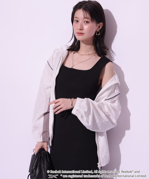 Arpege story(アルページュストーリー)の「〈Reebok〉別注バイカラーブルゾン(その他アウター・レディース・ホワイト/ネイビー/ボルドー・1/2)」の21枚目の写真