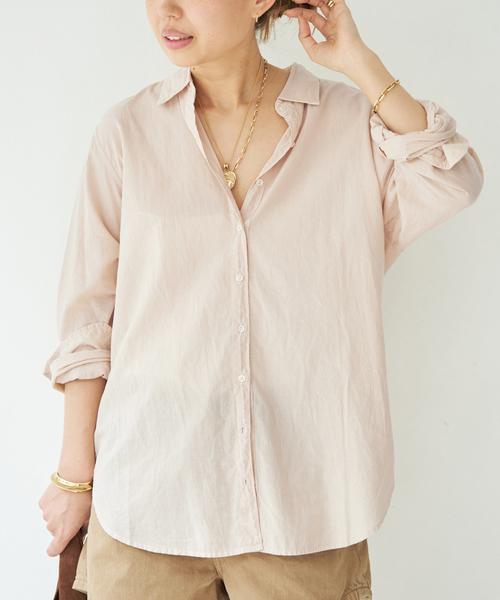 Deuxieme Classe(ドゥーズィエムクラス)の「*【XIRENA/キセレナ】 BEAU SHIRT(シャツ/ブラウス・レディース・ベージュ・FREE)」の3枚目の写真