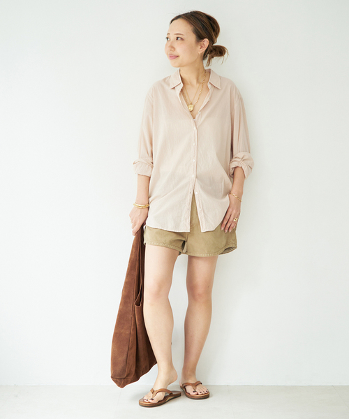 Deuxieme Classe(ドゥーズィエムクラス)の「*【XIRENA/キセレナ】 BEAU SHIRT(シャツ/ブラウス・レディース・ベージュ・FREE)」の5枚目の写真