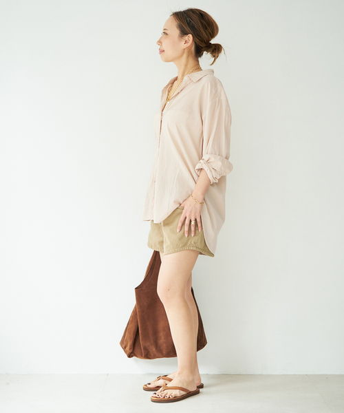 Deuxieme Classe(ドゥーズィエムクラス)の「*【XIRENA/キセレナ】 BEAU SHIRT(シャツ/ブラウス・レディース・ベージュ・FREE)」の6枚目の写真
