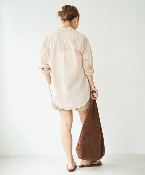 Deuxieme Classe(ドゥーズィエムクラス)の「*【XIRENA/キセレナ】 BEAU SHIRT(シャツ/ブラウス・レディース・ベージュ・FREE)」の7枚目の写真