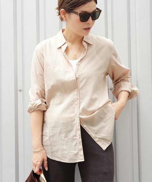 Deuxieme Classe(ドゥーズィエムクラス)の「*【XIRENA/キセレナ】 BEAU SHIRT(シャツ/ブラウス・レディース・ベージュ・FREE)」の8枚目の写真