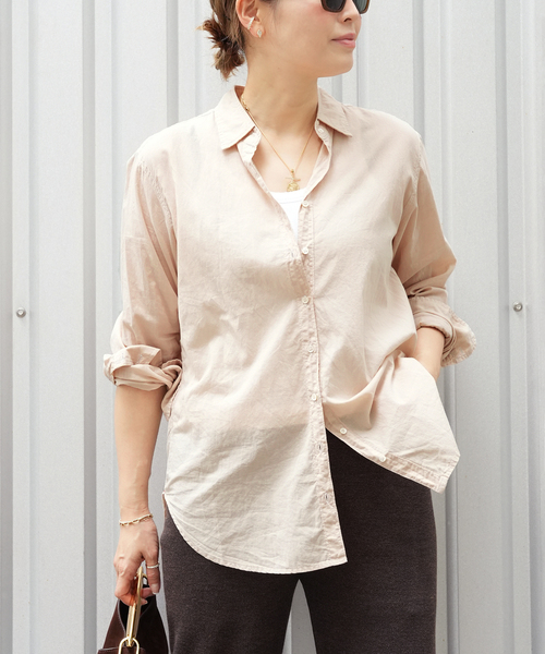 Deuxieme Classe(ドゥーズィエムクラス)の「*【XIRENA/キセレナ】 BEAU SHIRT(シャツ/ブラウス・レディース・ベージュ・FREE)」の9枚目の写真