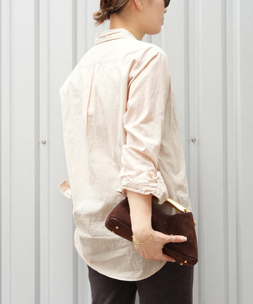 Deuxieme Classe(ドゥーズィエムクラス)の「*【XIRENA/キセレナ】 BEAU SHIRT(シャツ/ブラウス・レディース・ベージュ・FREE)」の11枚目の写真