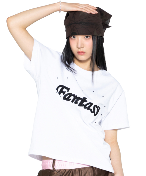 GLACK(グラック)の「GZT005 ファンタジースタッズTシャツ (ホワイト)(Tシャツ/カットソー・レディース・その他・LARGE/MEDIUM/XS/X-SMALL)」の4枚目の写真