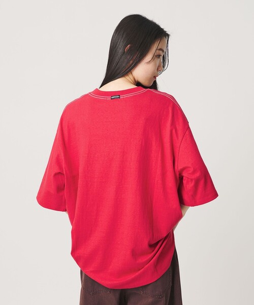 AMERICANA(アメリカーナ)の「【別注】<Americana>プリント ビッグTシャツ(Tシャツ/カットソー・レディース・ブラウン系/レッド/ロイヤルブルー・FREE)」の5枚目の写真