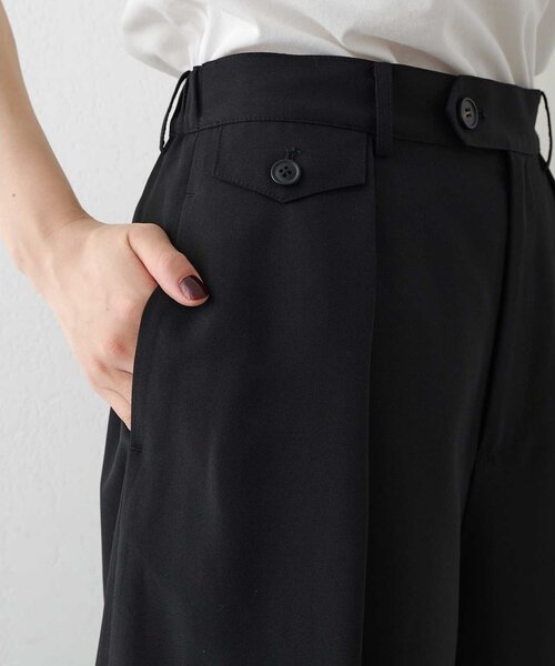Whim Gazette(ウィムガゼット)の「<WEB限定>【Nuition】リネンライクコクーンパンツ(その他パンツ・レディース・ブラック・FREE)」の13枚目の写真