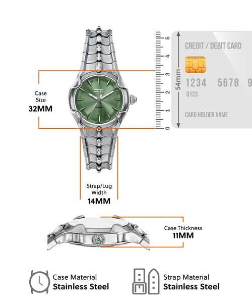 DIESEL(ディーゼル)の「ディーゼル 腕時計 レディース アナログ ステンレス DZ5632(アナログ腕時計・レディース・シルバー・FREE)」の5枚目の写真