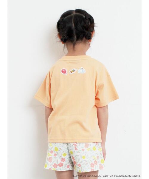 Samansa Mos2 Lagom(サマンサモスモスラーゴム)の「【ブルーイ】プリントTシャツ(Tシャツ/カットソー・キッズ・オレンジ/ミント・100/110/120/95/130)」の22枚目の写真