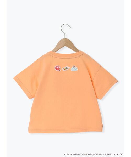 Samansa Mos2 Lagom(サマンサモスモスラーゴム)の「【ブルーイ】プリントTシャツ(Tシャツ/カットソー・キッズ・オレンジ/ミント・100/110/120/95/130)」の10枚目の写真