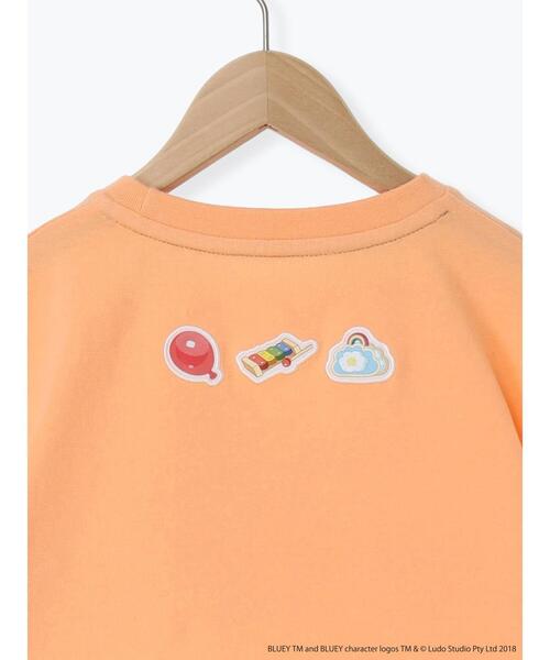 Samansa Mos2 Lagom(サマンサモスモスラーゴム)の「【ブルーイ】プリントTシャツ(Tシャツ/カットソー・キッズ・オレンジ/ミント・100/110/120/95/130)」の14枚目の写真