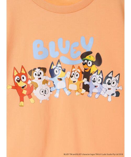 Samansa Mos2 Lagom(サマンサモスモスラーゴム)の「【ブルーイ】プリントTシャツ(Tシャツ/カットソー・キッズ・オレンジ/ミント・100/110/120/95/130)」の16枚目の写真
