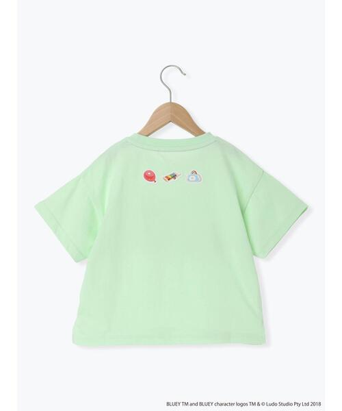 Samansa Mos2 Lagom(サマンサモスモスラーゴム)の「【ブルーイ】プリントTシャツ(Tシャツ/カットソー・キッズ・オレンジ/ミント・100/110/120/95/130)」の17枚目の写真