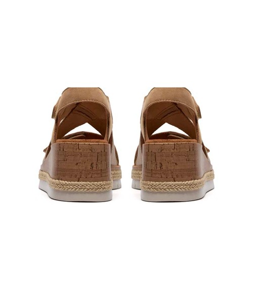 Clarks(クラークス)の「クラークス Kidiki Sun キディキサン サンダル(サンダル・レディース・ベージュ/ブラック・40/45/35/30/55/50)」の14枚目の写真