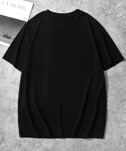JOHNNY WOLF(ジョニーウルフ)の「ROA オーバーサイズ バッククロス Tシャツ(Tシャツ/カットソー・メンズ・ブラック/ホワイト・XL/L/M)」の8枚目の写真