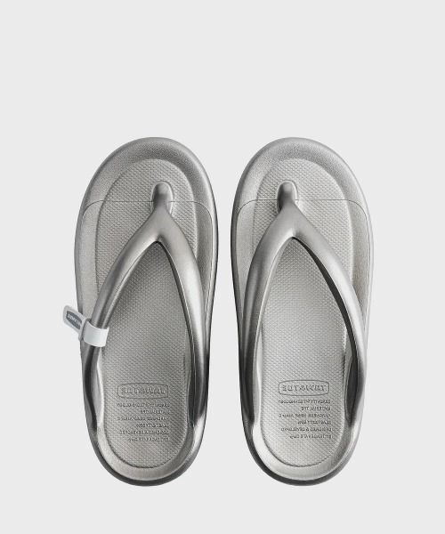 TAW&TOE(トーアンドトー)の「TAW&TOE/トーアンドトー/ZEROVITY Flip Flop OG(サンダル・メンズ・シルバー・XL/2XL/S/L/XXS/XS/M)」の4枚目の写真