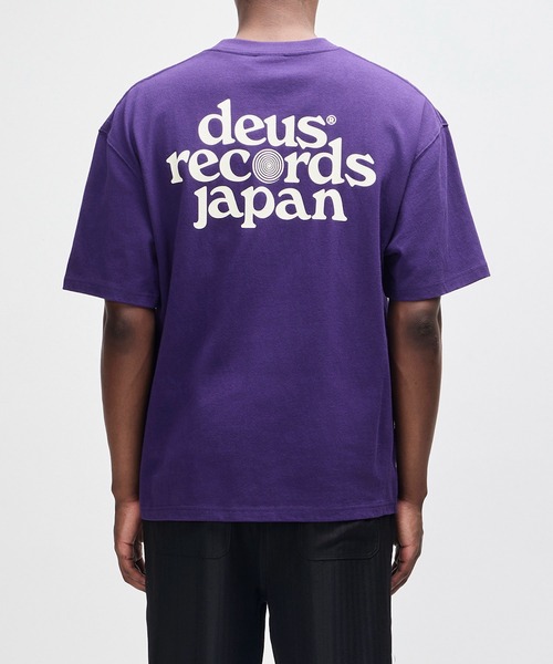 DEUS EX MACHINA(デウスエクスマキナ)の「STRATA TEE(Tシャツ/カットソー・メンズ・ホワイト/バイオレット/ブラック・S/M/L)」の3枚目の写真