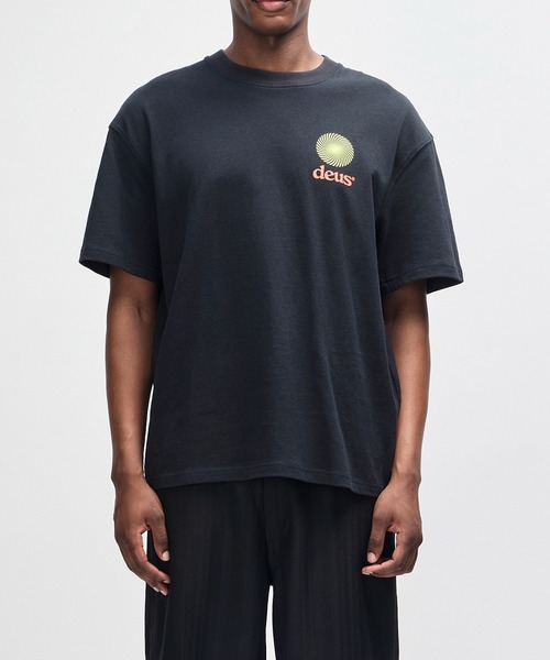 DEUS EX MACHINA(デウスエクスマキナ)の「STRATA TEE(Tシャツ/カットソー・メンズ・ホワイト/バイオレット/ブラック・S/M/L)」の22枚目の写真