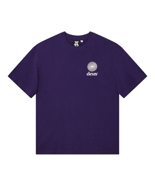 DEUS EX MACHINA(デウスエクスマキナ)の「STRATA TEE(Tシャツ/カットソー・メンズ・ホワイト/バイオレット/ブラック・S/M/L)」の15枚目の写真