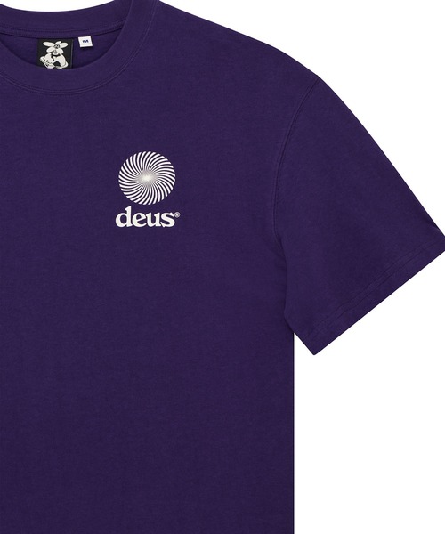 DEUS EX MACHINA(デウスエクスマキナ)の「STRATA TEE(Tシャツ/カットソー・メンズ・ホワイト/バイオレット/ブラック・S/M/L)」の16枚目の写真