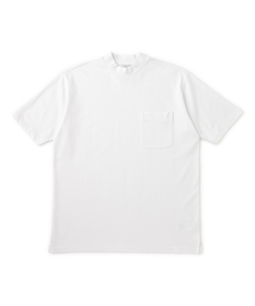 JUN STANDARD PICKS(ジュンスタンダードピックス)の「CVCリバーレイズドネックTシャツ(Tシャツ/カットソー・メンズ・ブラック/ホワイト系その他/ベージュ系その他・S/M/LL/L)」の16枚目の写真