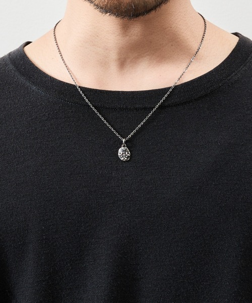 HARIM ハリム / SILVER NECKLACE Ancient flower シルバー925フラワー