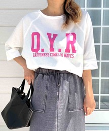 Q | シルケットロゴTシャツ(Tシャツ/カットソー)
