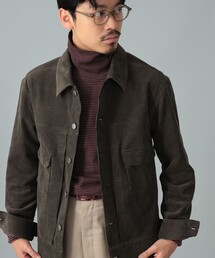BEAMS F | Jeanik / コットン コーデュロイ 2ndタイプ ブルゾン(ブルゾン)