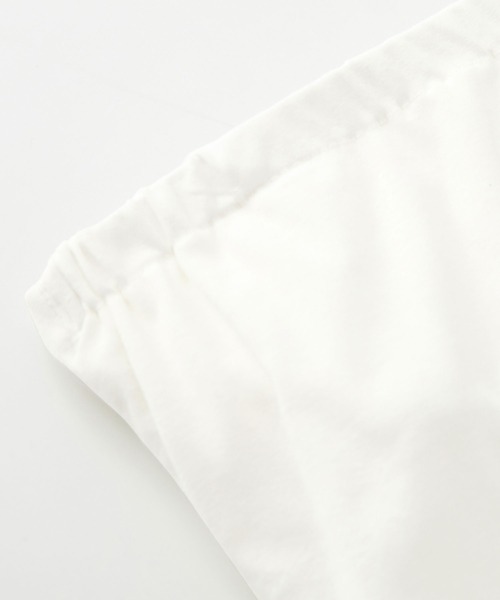 CHAN ME(チャンミ)の「カップ付きベアトップ(チューブトップ・レディース・ホワイト/ブラック・MEDIUM/LARGE)」の19枚目の写真