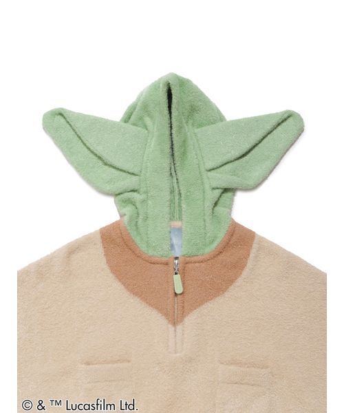 gelato pique(ジェラートピケ)の「【STAR WARS】【ベビー】ポンチョ(その他ベビーウェア・キッズ・グリーン/ダークグレー・F)」の6枚目の写真
