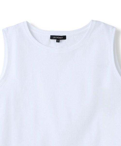 LAUTREAMONT(ロートレアモン)の「レースドッキングインナー(Tシャツ/カットソー・レディース・ホワイト/ブラック・9号)」の7枚目の写真